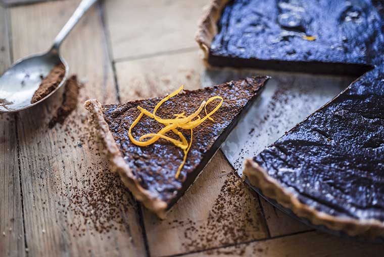 Chocolate and Orange tart recipe