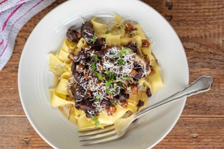 ragu with pappardelle