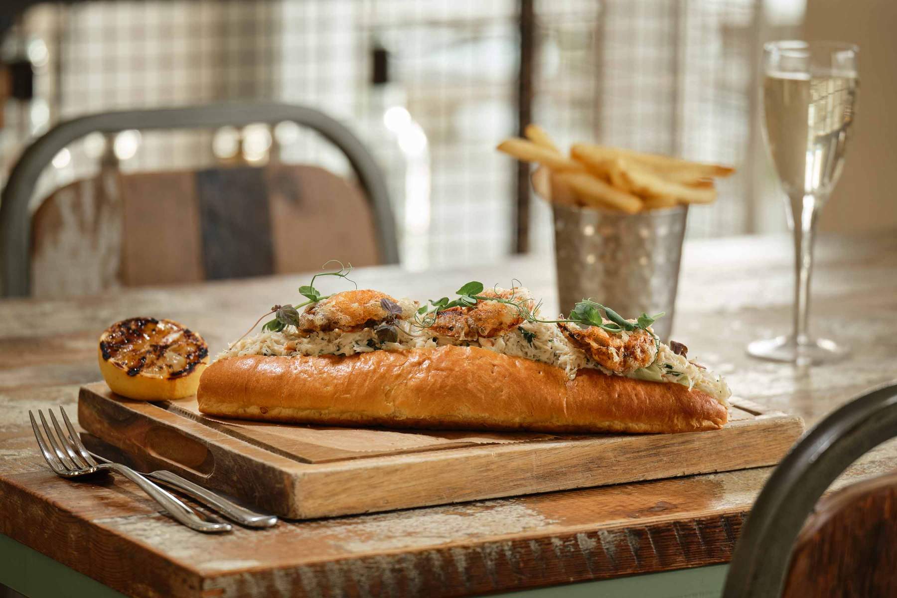 Crab sandwich. Served as part of the lunchtime menu at the Crabshell Inn in Kingsbridge