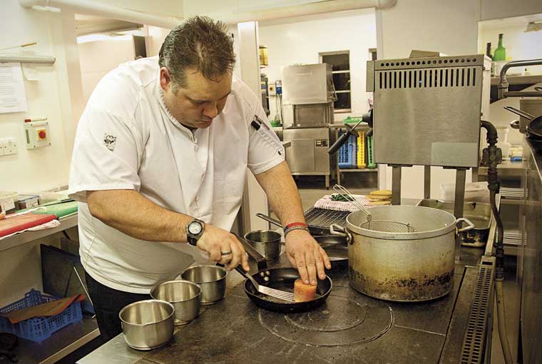 Wayne Pearson Executive Chef at The Mill End Hotel