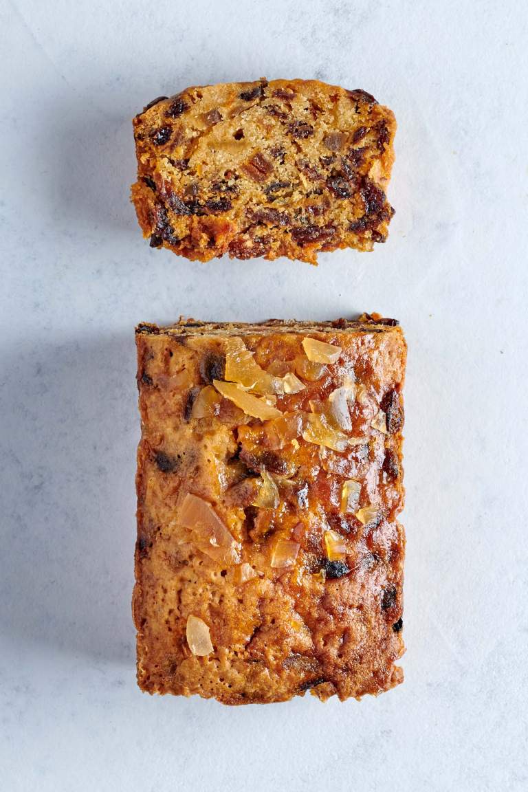 Handmade Apricot and Ginger Fruit Cake. The Bay Tree