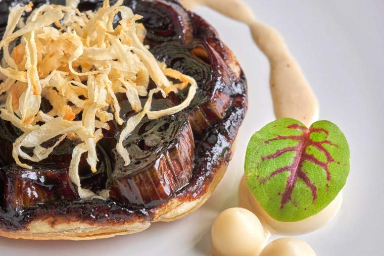 Beetroot and Shallot Tarte Tatin - The Taste Edit