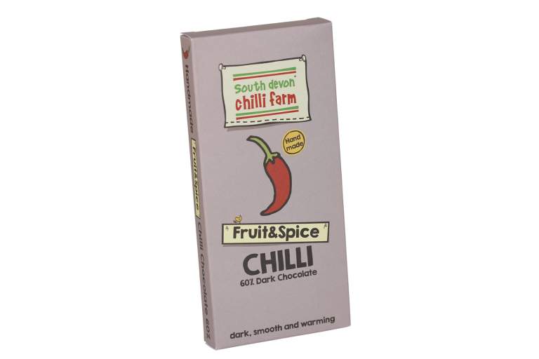 Fruit and Spice Chilli Chocolate. South Devon Chilli Farm