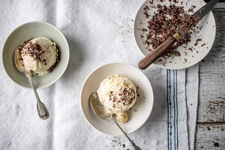 Gooseberry, elderflower and lemongrass ice cream recipe