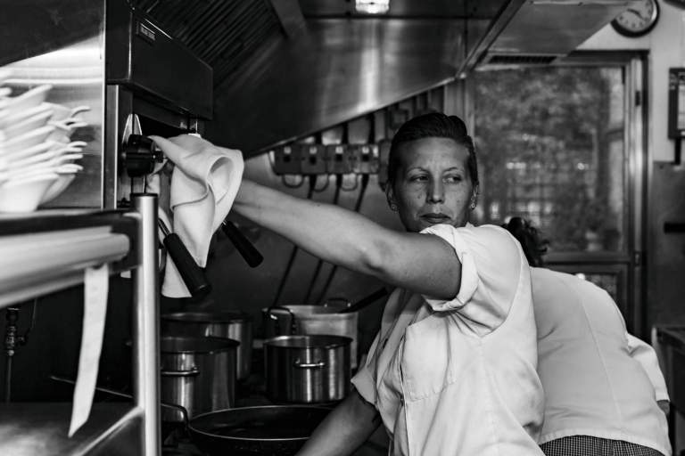 Leah Walker, Chef at the Old Pottery Restaurant, Bovey Tracey