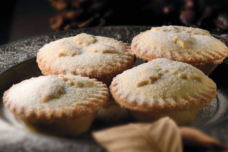 Mince Pies. Served at the Church House Inn, Marldon as part of its Christmas menu