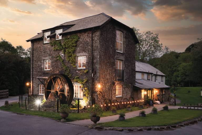 Turtley Corn Mill, Avonwick. Exterior