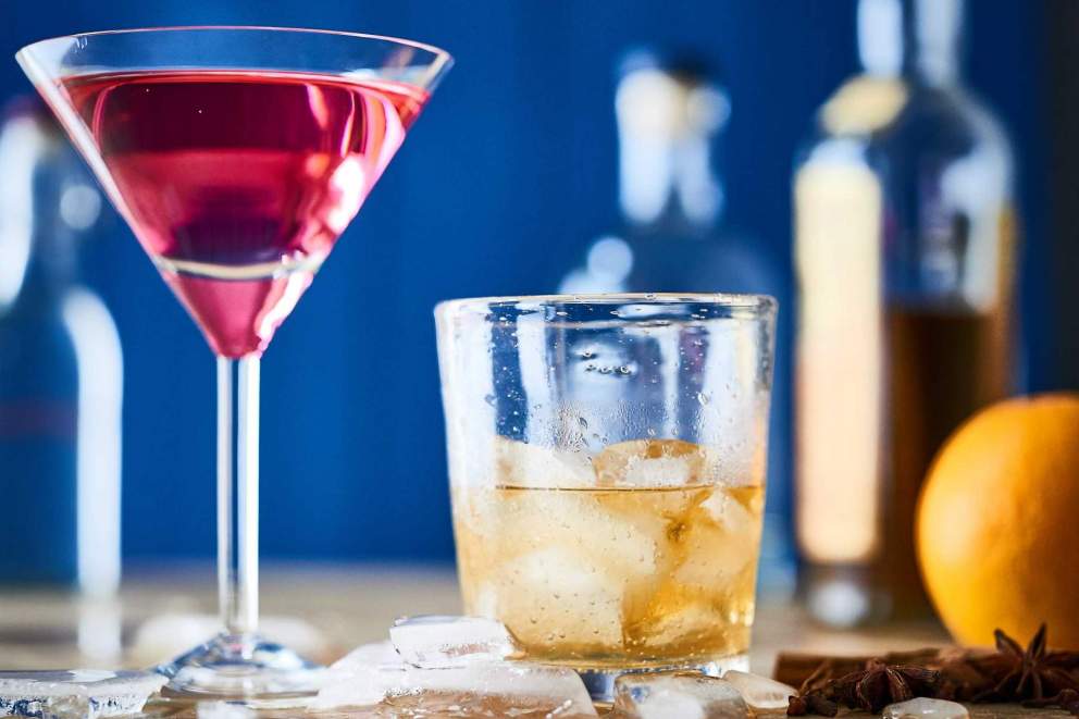 Christmas cocktails using Devon spirits