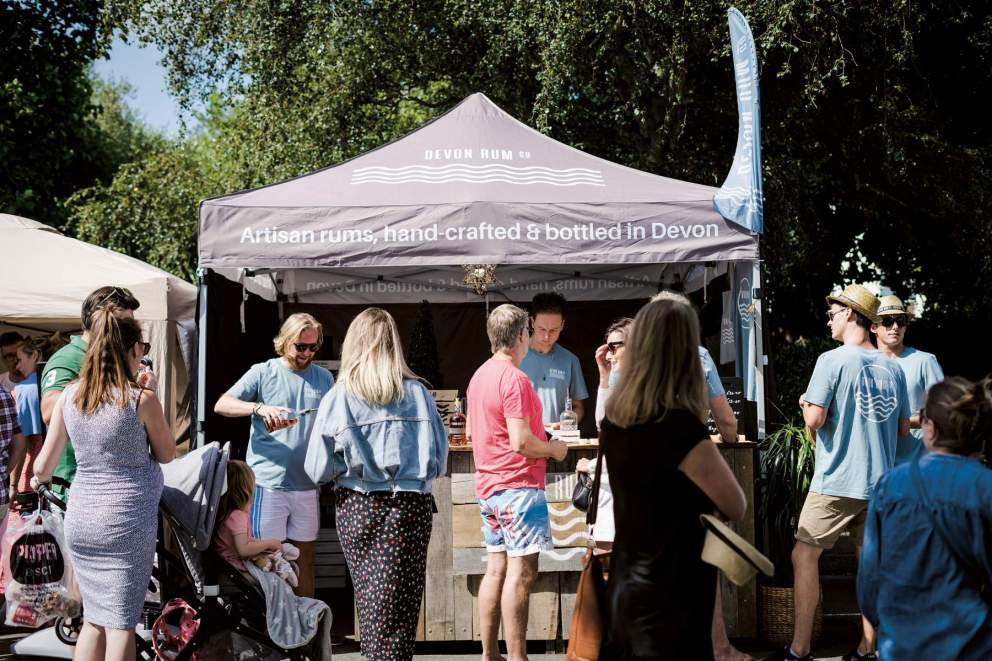 Devon Rum at Dartmouth Food Festival