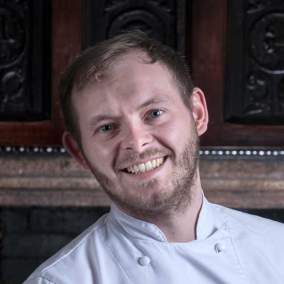 Tom Browning. Head Chef at Lewtrenchard Manor