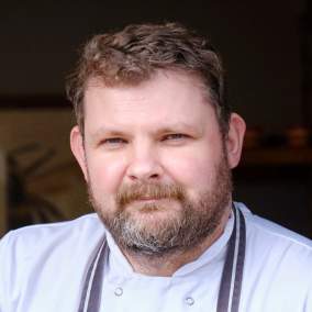 Tom Stewart. Head Chef, Home Farm Café
