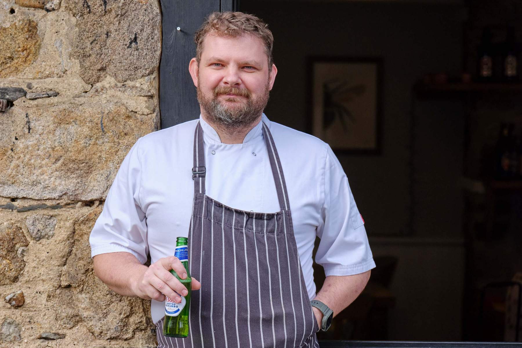 Tom Stewart. Head Chef, Home Farm Café